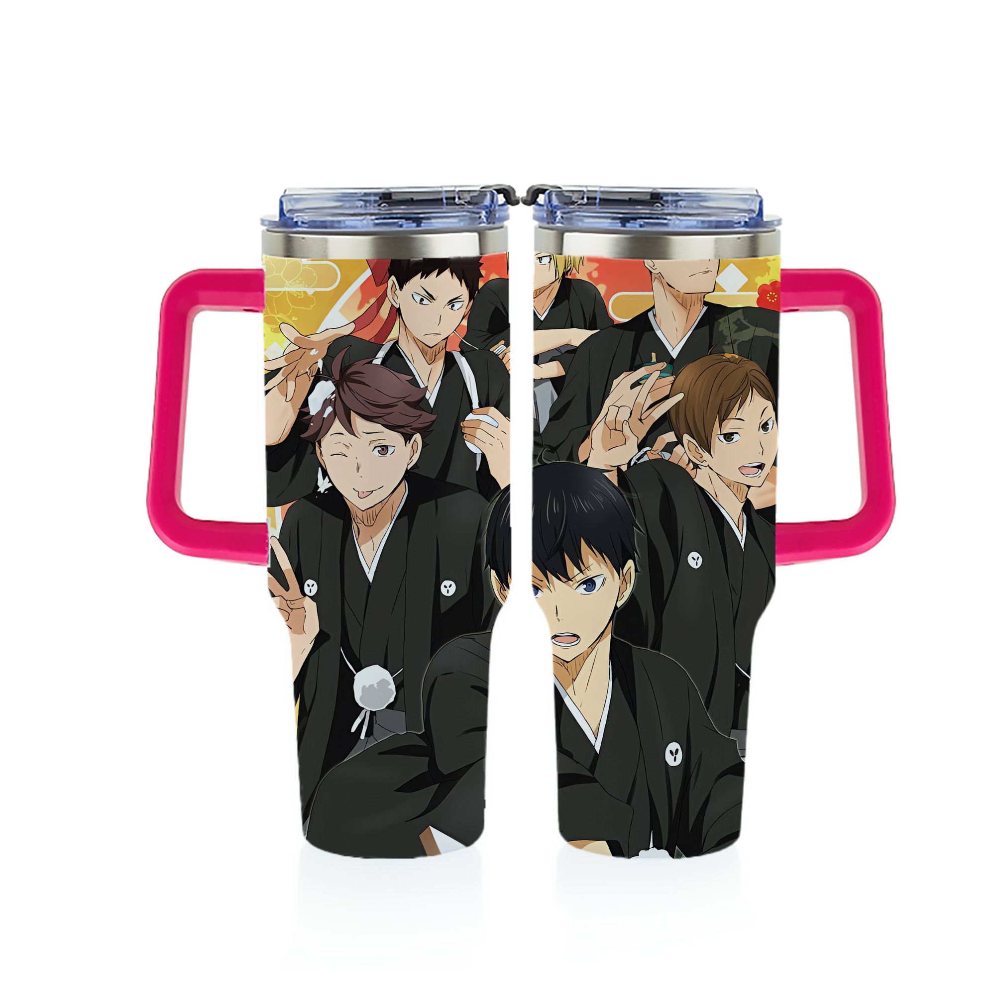 （画像用） ハイキュー!! Haikyu!! 1200ｍLフルプリント車用タンブラー